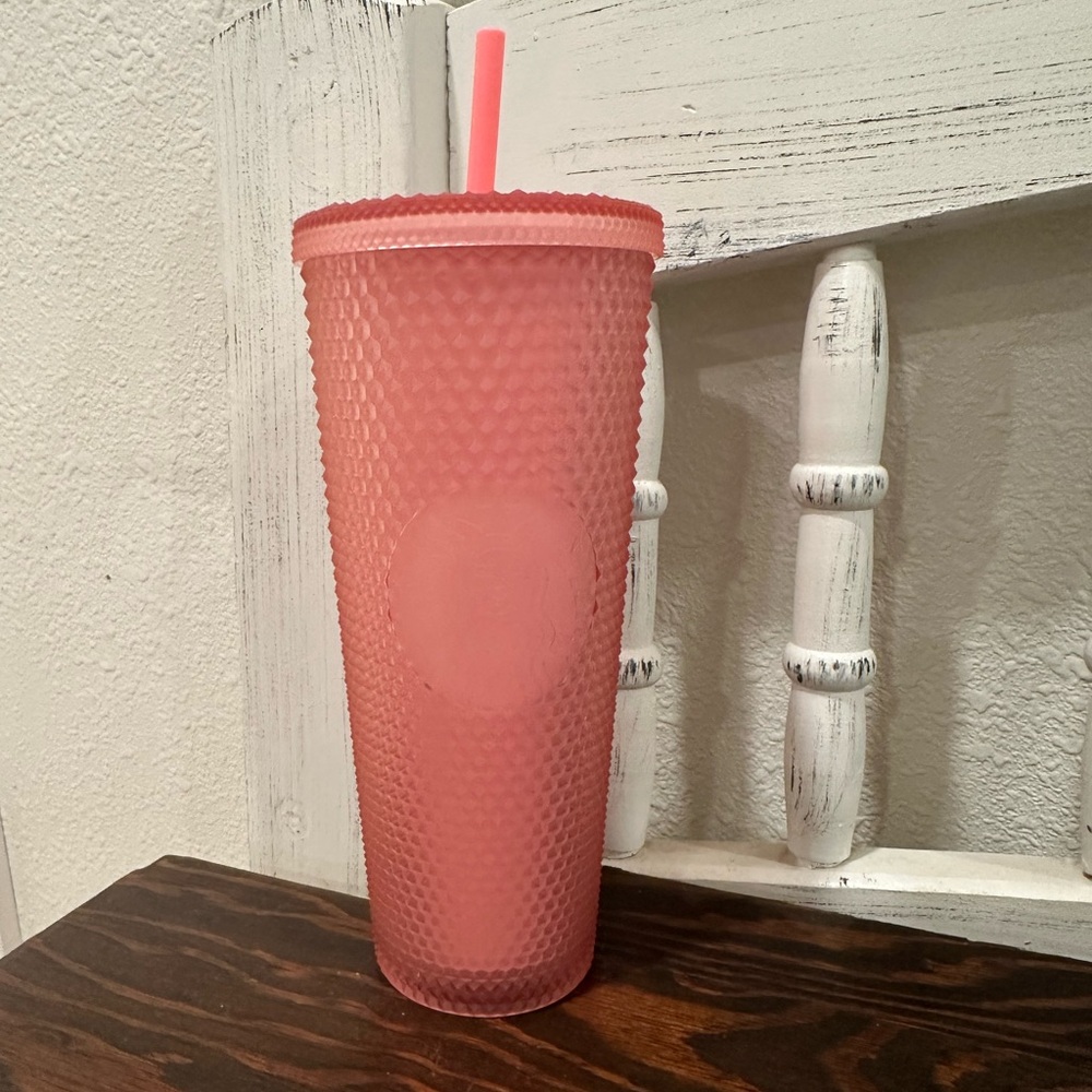 Starbucks 2022 Pink Lemonade Studded Tumbler Venti